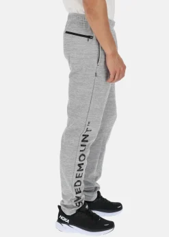 Best Swedemount Training Logo Pants Lt. Grey Melange/Charcoal Melange