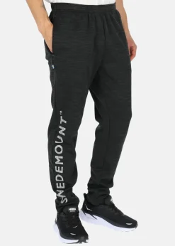 Discount Swedemount Training Logo Pants Charcoal Melange/Lt. Grey Melange