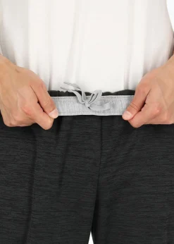 Discount Swedemount Training Logo Pants Charcoal Melange/Lt. Grey Melange