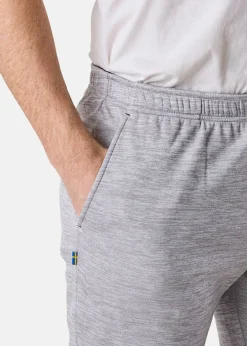 Swedemount Training Logo Pants II Lt. Grey Melange/Charcoal Melange