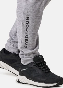 Swedemount Training Logo Pants II Lt. Grey Melange/Charcoal Melange