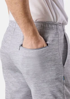 Swedemount Training Logo Pants II Lt. Grey Melange/Charcoal Melange