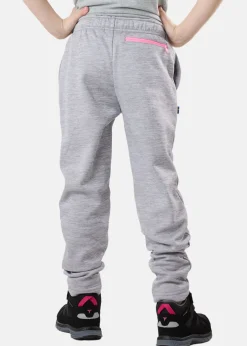 Sale Swedemount Training Logo Pants JR Lt. Grey Melange/Lt. Pink