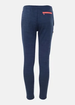 Swedemount Training Logo Pants JR Navy Melange/Apricot Melange