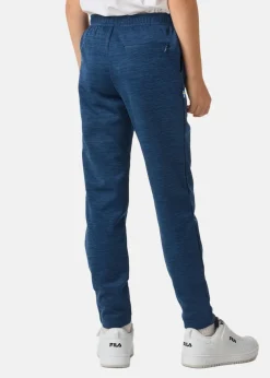 Swedemount Training Logo Pants JR II Navy Melange/Lt Blue
