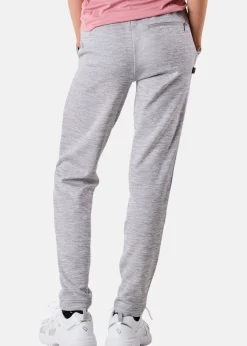 Clearance Swedemount Training Logo Pants JR II Lt. Grey Melange/Dusty Rose