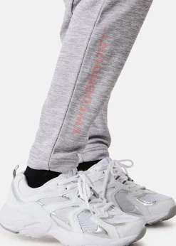 Clearance Swedemount Training Logo Pants JR II Lt. Grey Melange/Dusty Rose