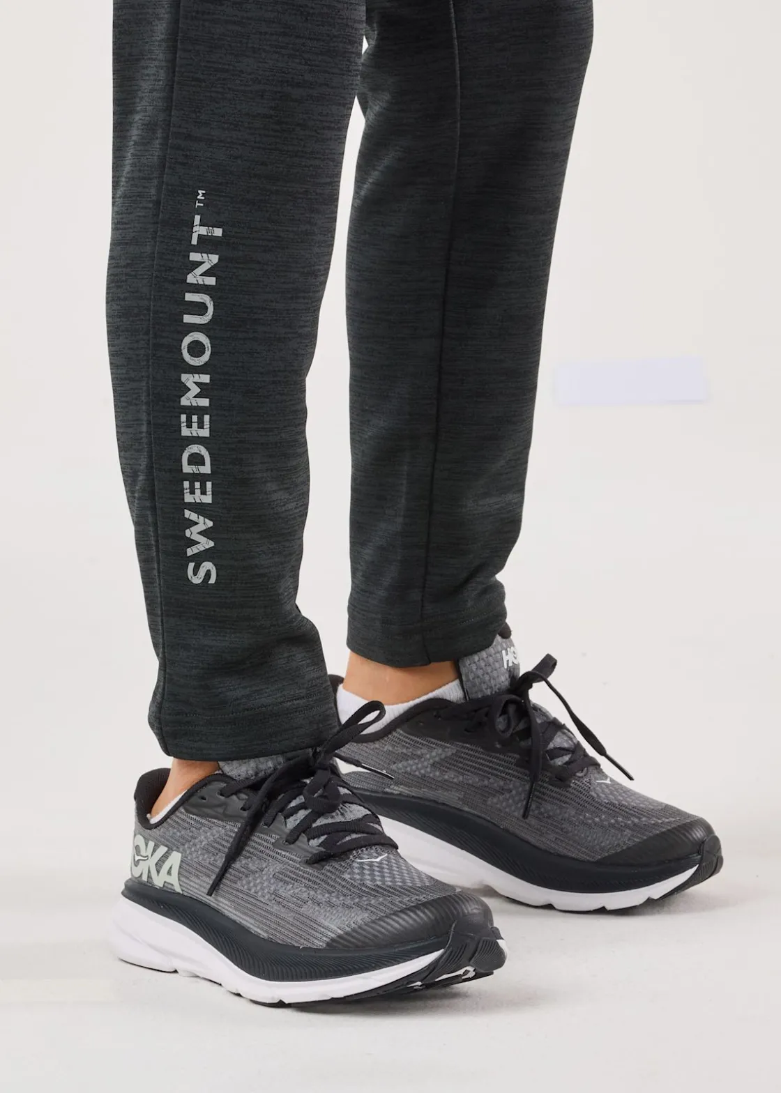 Hot Swedemount Training Logo Pants JR II Charcoal Melange/Charcoal Melange