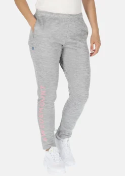 Swedemount Training Logo Pants W Lt. Grey Melange/Lt. Pink