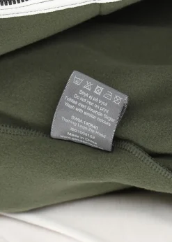 Sale Swedemount Training Logo Zip Hood Olive Melange/Lt. Grey Melange