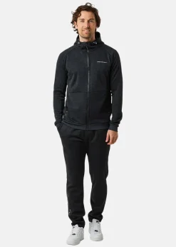 Swedemount Training Logo Zip Hood II Charcoal Melange/Charcoal Melange