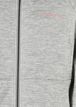 Swedemount Training Logo Zip Hood JR II Lt. Grey Melange/Dusty Rose