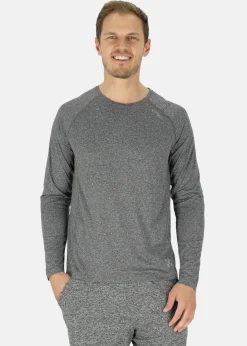 New X-trail Training L/S Tee II Charcoal Melange