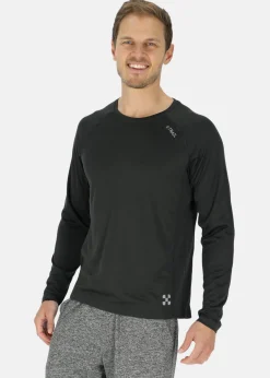 Hot X-trail Training L/S Tee II Black Melange
