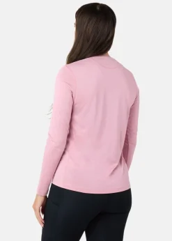 Outlet X-trail Training L/S Tee II W Dusty Rose Melange