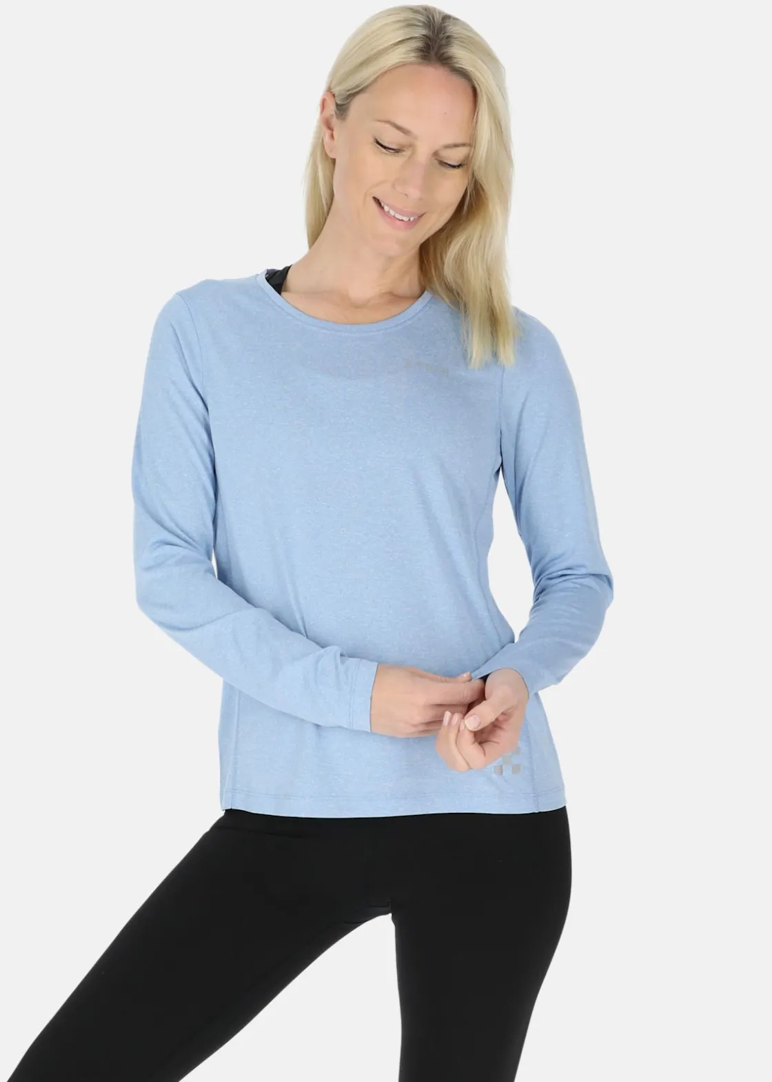 Clearance X-trail Training L/S Tee II W Lt. Blue Melange