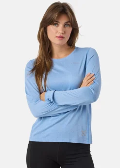 Sale X-trail Training L/S Tee W Lt. Blue Melange