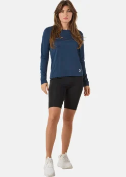 New X-trail Training L/S Tee W Navy Melange