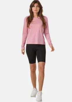 Clearance X-trail Training L/S Tee W Dusty Rose Melange