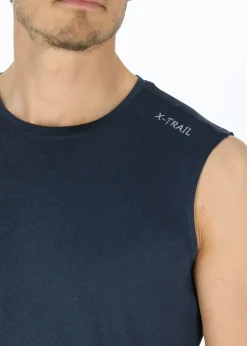 X-trail Training Singlet II Dk. Navy Melange