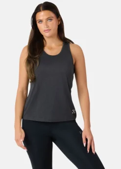 Best X-trail Training Singlet II W Black Melange