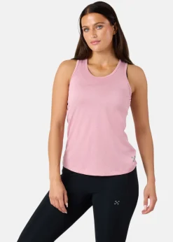 Outlet X-trail Training Singlet II W Dusty Rose Melange