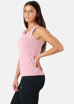 Outlet X-trail Training Singlet II W Dusty Rose Melange