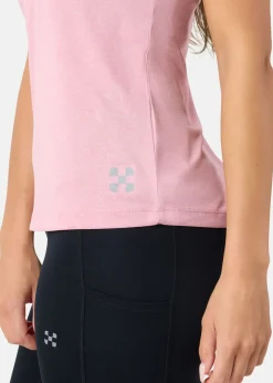 Outlet X-trail Training Singlet II W Dusty Rose Melange