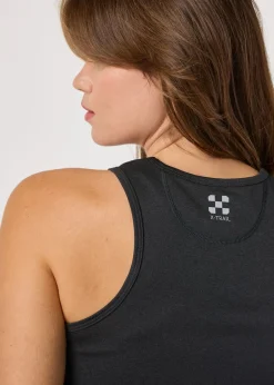 Outlet X-trail Training Singlet W Black Melange