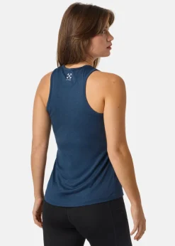 Hot X-trail Training Singlet W Navy Melange