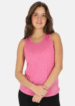 Online X-trail Training Singlet W Pink Melange