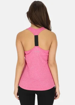 Online X-trail Training Singlet W Pink Melange