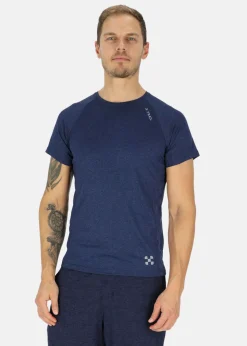 Online X-trail Training Tee Navy Melange