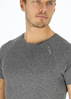 Outlet X-trail Training Tee Charcoal Melange