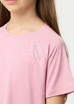 Clearance X-trail Training Tee II JR Dusty Rose Melange
