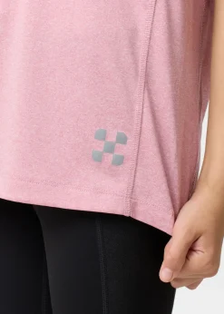 Clearance X-trail Training Tee II JR Dusty Rose Melange