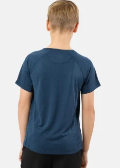 New X-trail Training Tee II JR Dk. Navy Melange