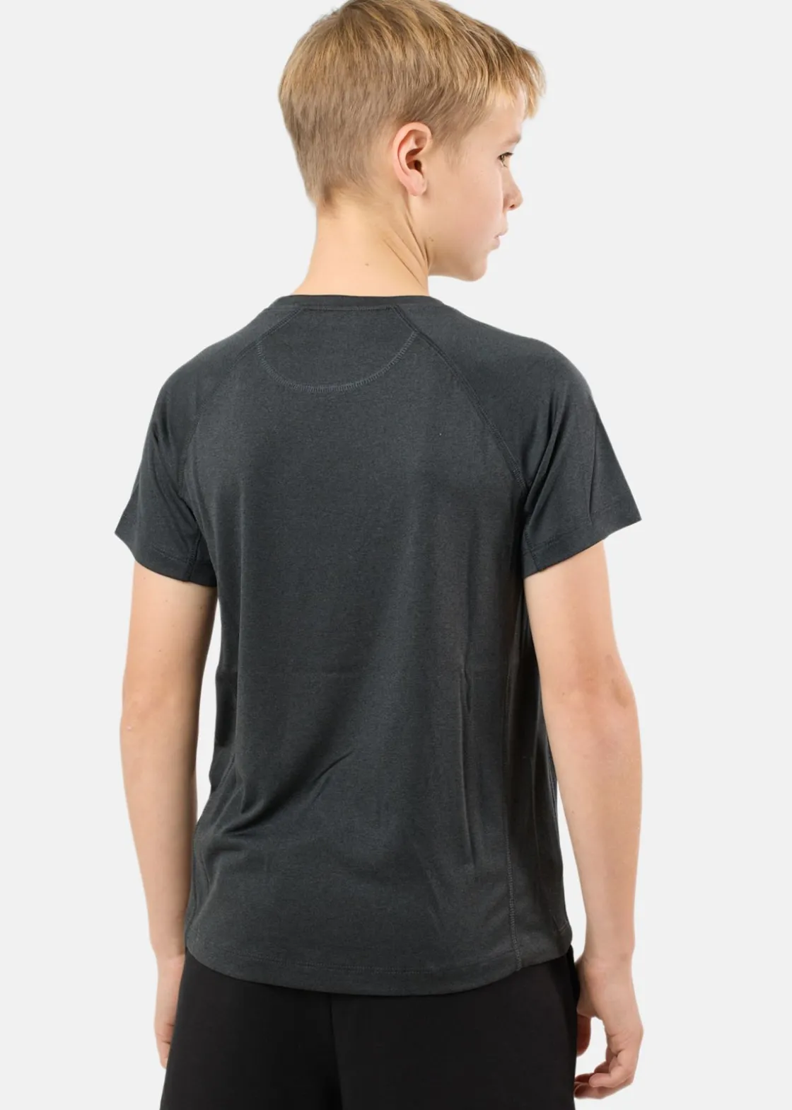 Sale X-trail Training Tee II JR Black Melange