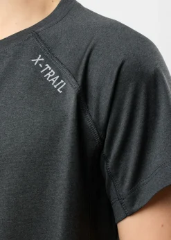 Sale X-trail Training Tee II JR Black Melange