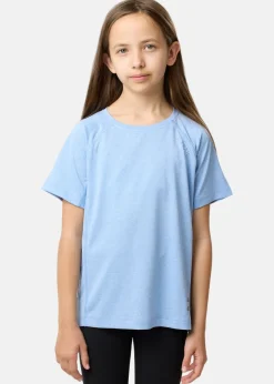 X-trail Training Tee II JR Lt. Blue Melange