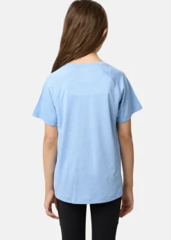 X-trail Training Tee II JR Lt. Blue Melange