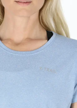 Hot X-trail Training Tee II W Lt. Blue Melange