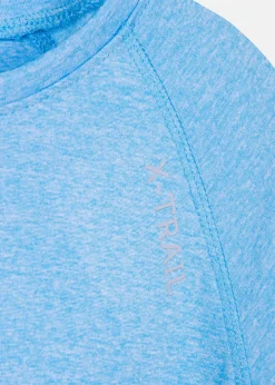 Discount X-trail Training Tee JR Lagoon Melange