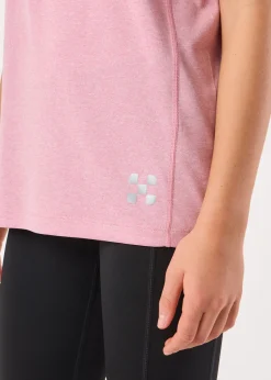 Sale X-trail Training Tee JR Dusty Rose Melange