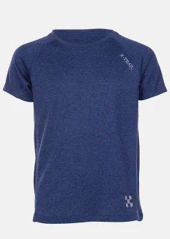 Discount X-trail Training Tee JR Navy Melange