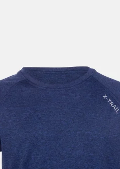 Discount X-trail Training Tee JR Navy Melange