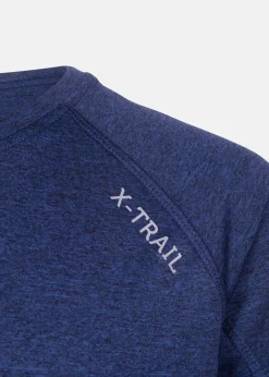 Discount X-trail Training Tee JR Navy Melange