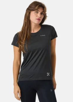 Hot X-trail Training Tee W Black Melange