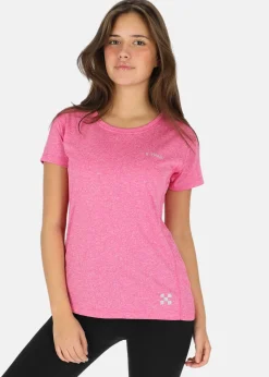 Online X-trail Training Tee W Pink Melange