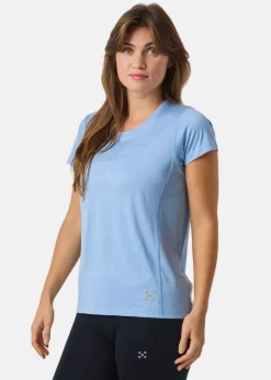 Online X-trail Training Tee W Lt. Blue Melange